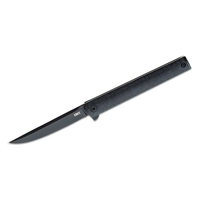 Columbia River Knives AUS 8 EDP Plain Blade Folding Knife with Liner Lock Glass-Reinforced Nylon H