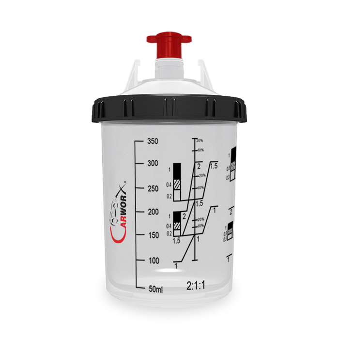 Carworx 161.490 Paint Cup System Kit, 400 Ml Capacity