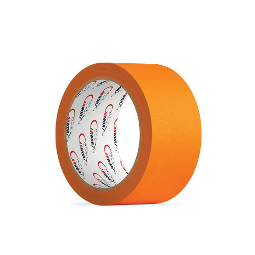 Carworx 134821 CW-900 Series Professional Masking Tape, 55 m x 36 mm, 0.13 in THK, Orange