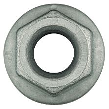 Disco Automotive Hardware Black Finish Hex Flange Nuts