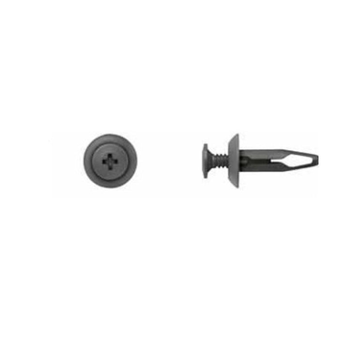Disco Automotive Black Nylon Phillips Screw Ret