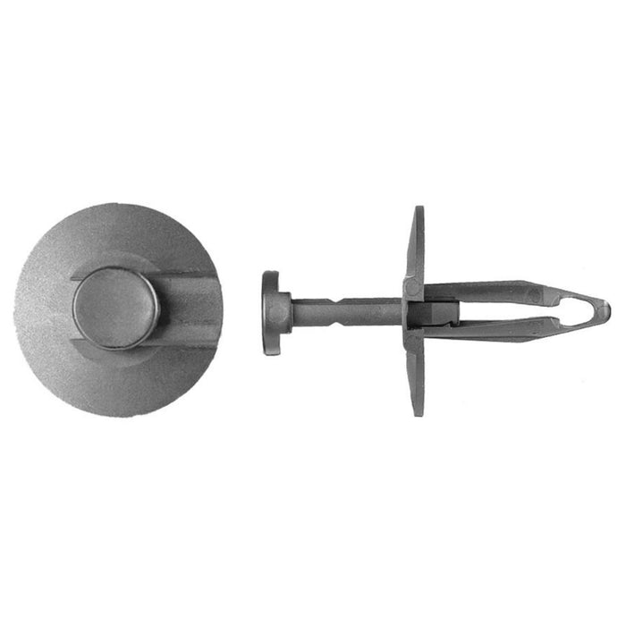 Disco Automotive Hardware Black Nylon Push Type Ret