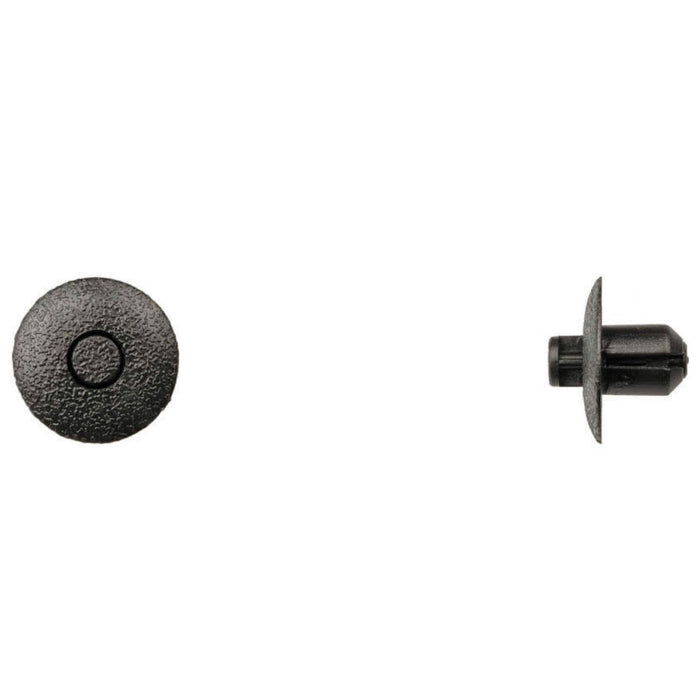Disco Automotive Hardware Black Nylon Push Type Retainer