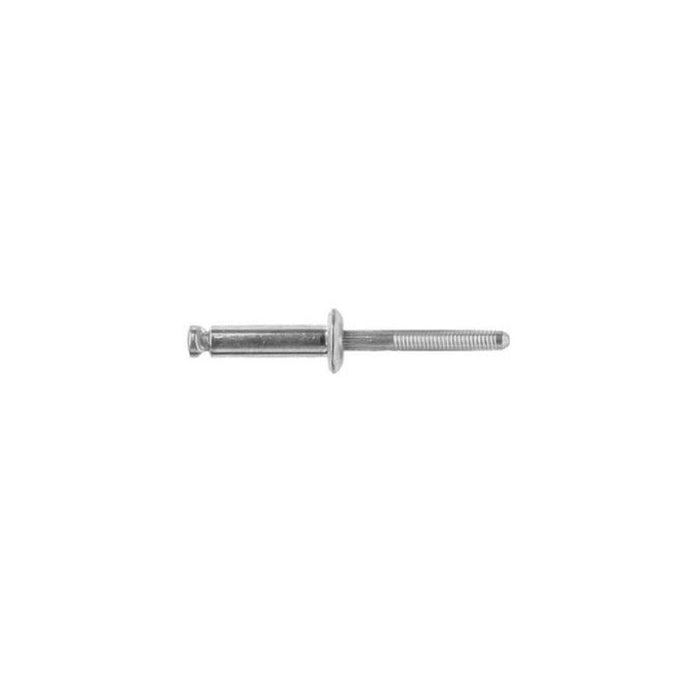 Disco Automotive Hardware 4008MT Peel-Type Glass Stop Rivet, 1/4 in Dia x 33/64 to 19/32 in Grip Ran