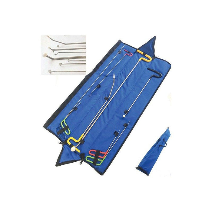 Dent Fix Equipment DF-PDRKIT8 PDR Rod Set, 0.5 to 8-1/2 in, 8 Pieces, Hardened Steel β view 2