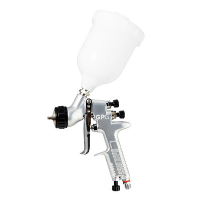 DeVilbiss 905026 Gravity Feed Spray Gun with Cup, 1.4, 1.6 mm Nozzle