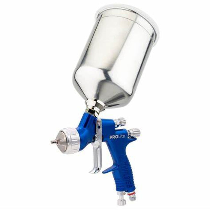 DeVilbiss TEKNA ProLite 905043 Gravity Feed Spray Gun with Cup, 1.2, 1.3, 1.4 mm Nozzle