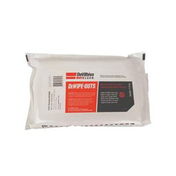 DeVilbiss DeWipe-Outs Pre-Saturated Prep Wipe 11 x 17 in White Pouch 803045