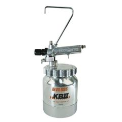 DevilBiss® KBII™ 120033 Single Regulation Pressure Cup, 2 qt Tank