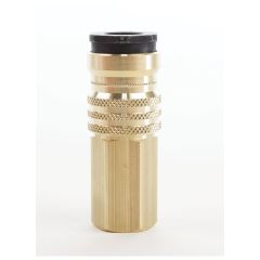 DevilBiss® 240148 Quick Disconnect Coupler, 1/4 in, FNPT, Steel, Natural