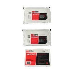Devilbiss® Dewipe-Outs™ 803046 Pre-Saturated Dry Climate Prep Wipe, 11 X 17 In, White, Pouch
