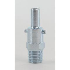 DevilBiss® P-H-4069 Air Bayonet Quick Disconnect Stem, 1/4 in MNPT, 250 psi, Steel