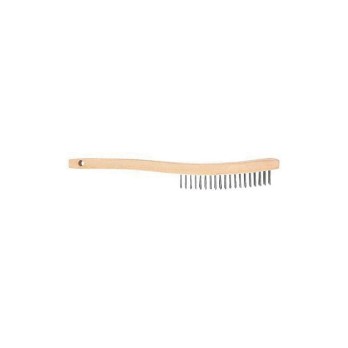 DeWALT DW49706 4 x 15 Row Scratch Brush, 7 in OAL, 1-1/8 in L x 3 in W, Stainless Steel