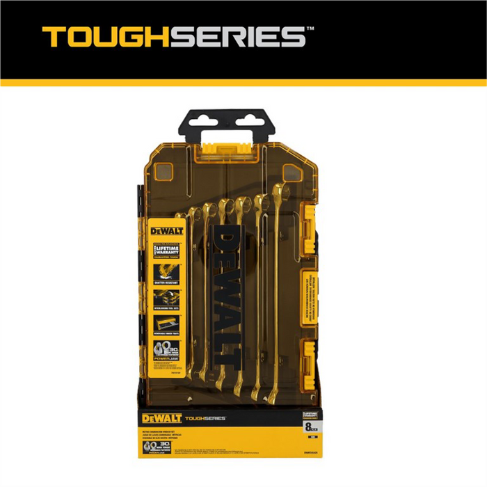 DeWALT Metric Combination Wrench Set - 8 Piece