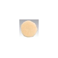 DYNABRADE® 90036 Non-Vacuum Polishing Pad, 5 in Overall Dia, Hook, Tan