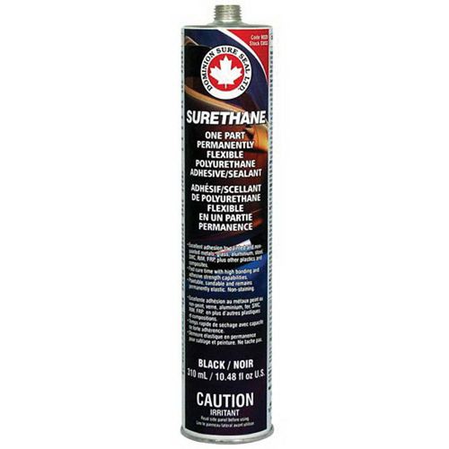 Dominion Sure Seal Sure-Thane 9020 Polyurethane Adhesive CUSS 310 mL Black Cartridge