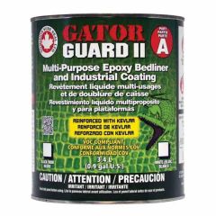 Dominion Sure Seal Gator Guard Ii Bgg21 2-Part Epoxy Liquid Bedliner, 1.8 Gal, Black, Liquid