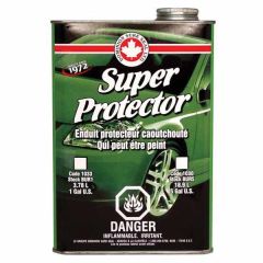 DOMINION SURE SEAL BUR1 Quick Dry Undercoating, 1 gal Can, Black