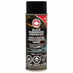 DOMINION SURE SEAL SUR Quick Dry Undercoating, 405 g Bottle, Black