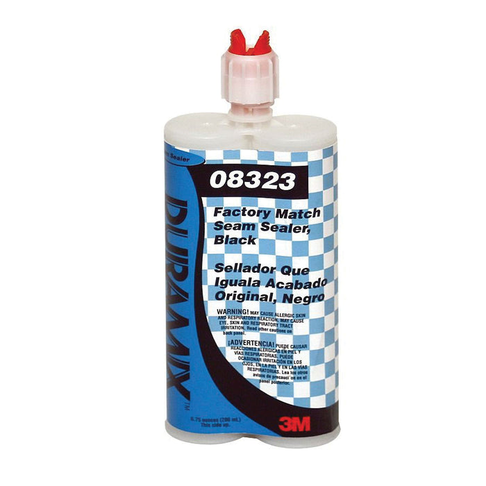 Duramix by 3M 8323 Factory-Match Seam Sealer, 200 mL Cartridge, Liquid, Black/Amber, 10 to 15 min Ap