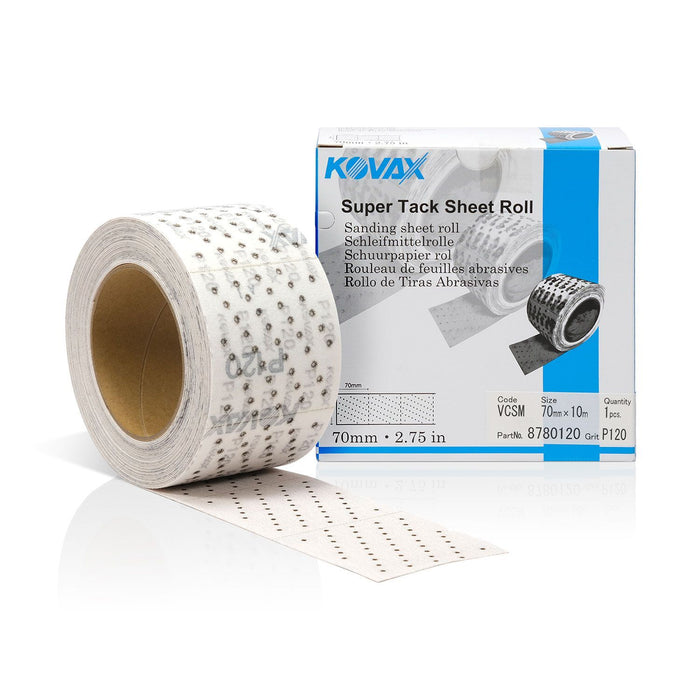 Eagle Tri-Pro 878-0120 Multi-Hole Perforated Sheet Roll, 70 mm W x 10 m L, P120