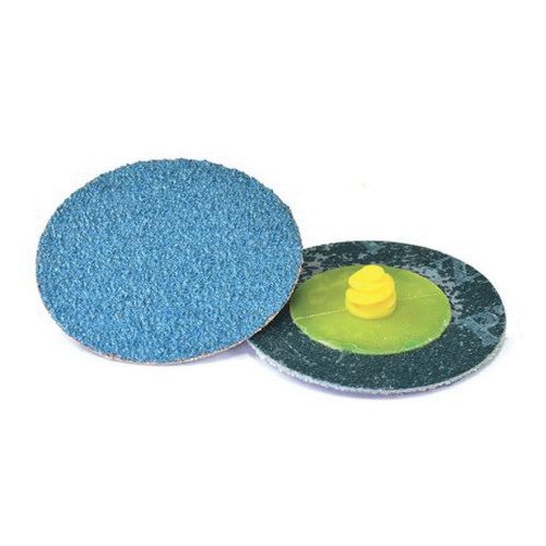 Eagle 0727-36 Abrasive Disc, 2 in, 36 Grit, Super-Loc Attachment, Blue — view 2