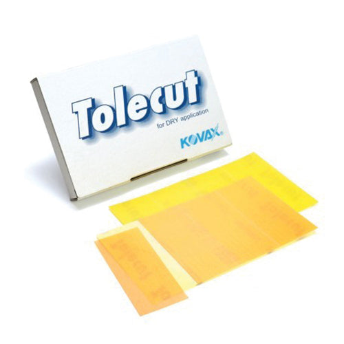 Eagle Tolecut 191-1547 4-Cut Sheets, 70 mm W x 114 mm L, Yellow, Dry