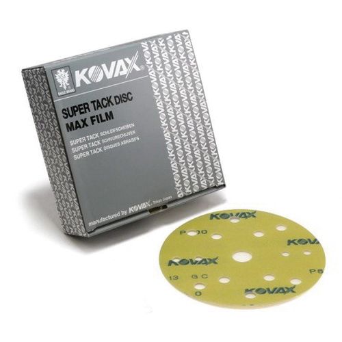 Eagle MaxFilm 523-0600 High Performance Sanding Disc, 6 in, 15 Holes, 600 Grit, Super-Tack Attachmen