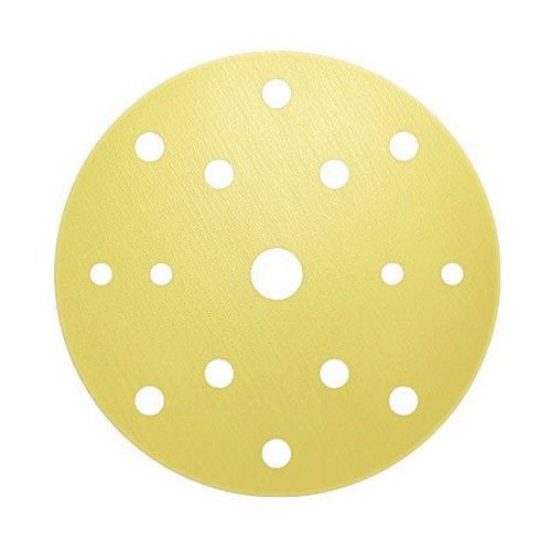 Eagle Yellow-Film 524-1000 High Performance Sanding Disc, 6 in, 15 Holes, 1000 Grit, Super-Tack Atta — view 2
