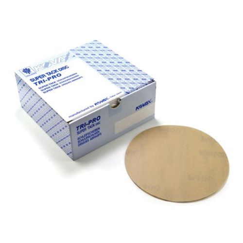 Eagle Tri-Pro 525-0600 Resin Bonded Abrasive Disc, 6 in, 600 Grit, Super-Tack Attachment