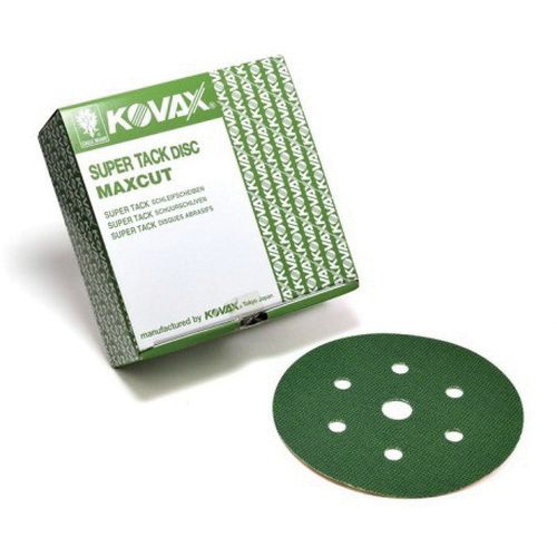 Eagle Maxcut 563-0080 Abrasive Disc, 6 in, 7 Holes, 80 Grit, Super-Tack Attachment