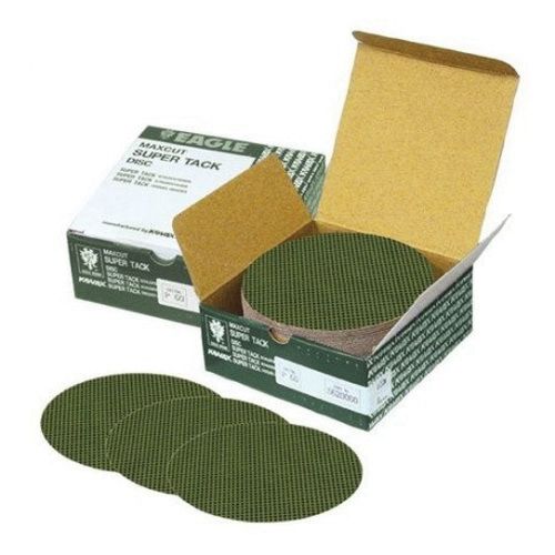 Eagle Maxcut 582-0120 Abrasive Disc, 8 in, 120 Grit, Super-Tack Attachment