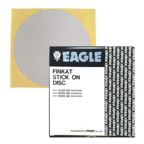 Eagle Finkat 680-0080 Resin Bonded Abrasive Disc, 8 in, 80 Grit, Stickon (PSA) Attachment