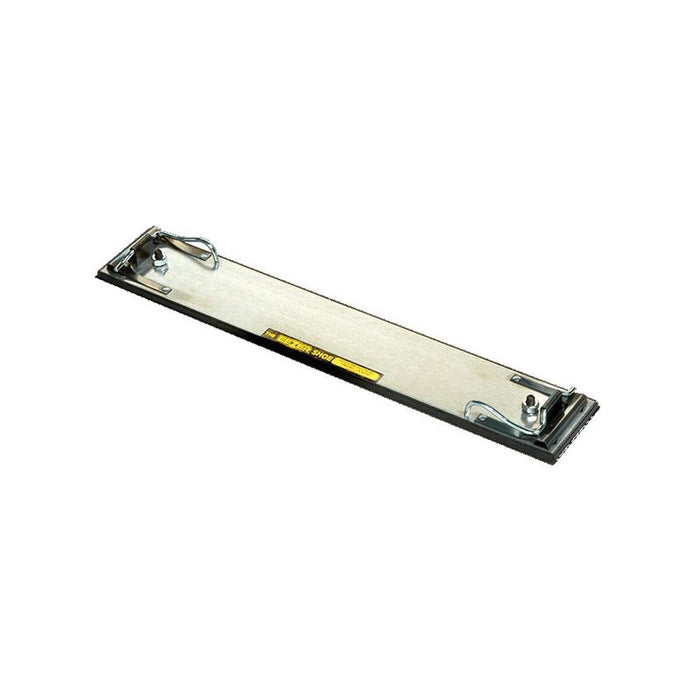 Eezer 1600K Air File Replacement Straightline File Shoe, 16-1/2 in L, 2-3/4 in W, Hook and Loop Atta