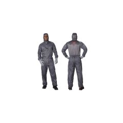 Colad BodyGuard® 520054 Spray Overall, Medium, Gray, Nylon Taffeta 190T/1% Carbon Thread, Elastic Waist