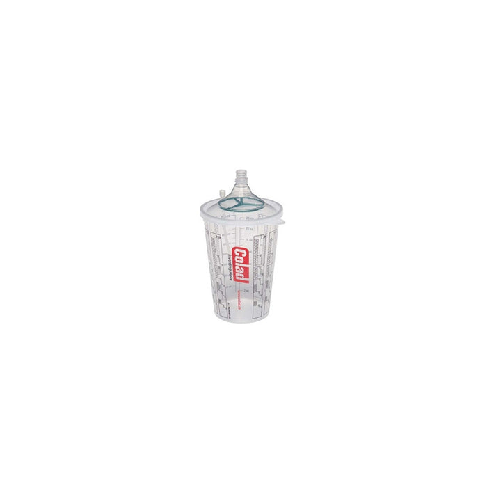 EMM Specialties 9390190SLS Snap Lid System 900 mL with 40 Lids and 40 Mixing Cups, 130 Micron