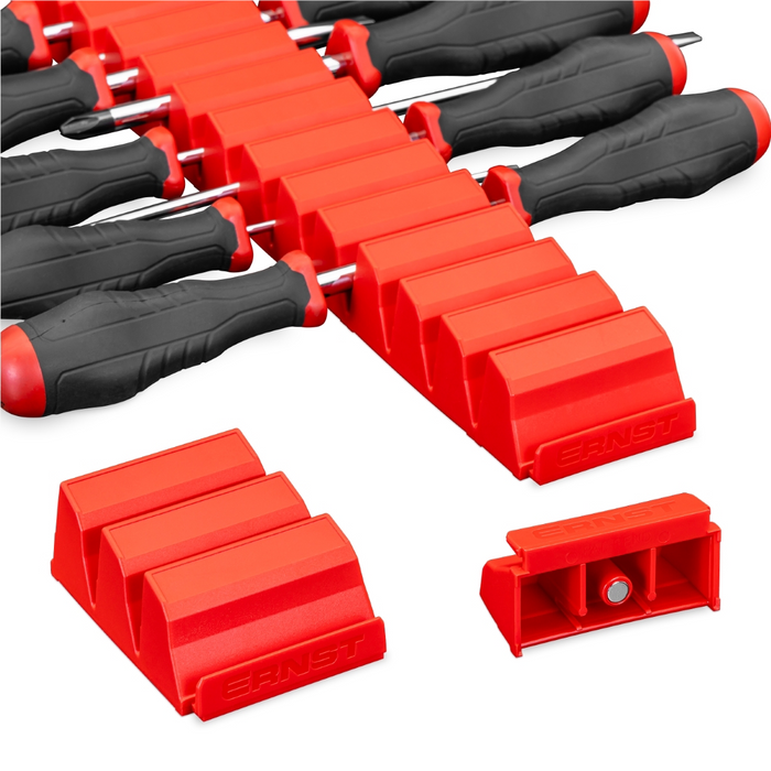 Ernst Manufacturing Tool Magnetic Screwdriver Pro - Red