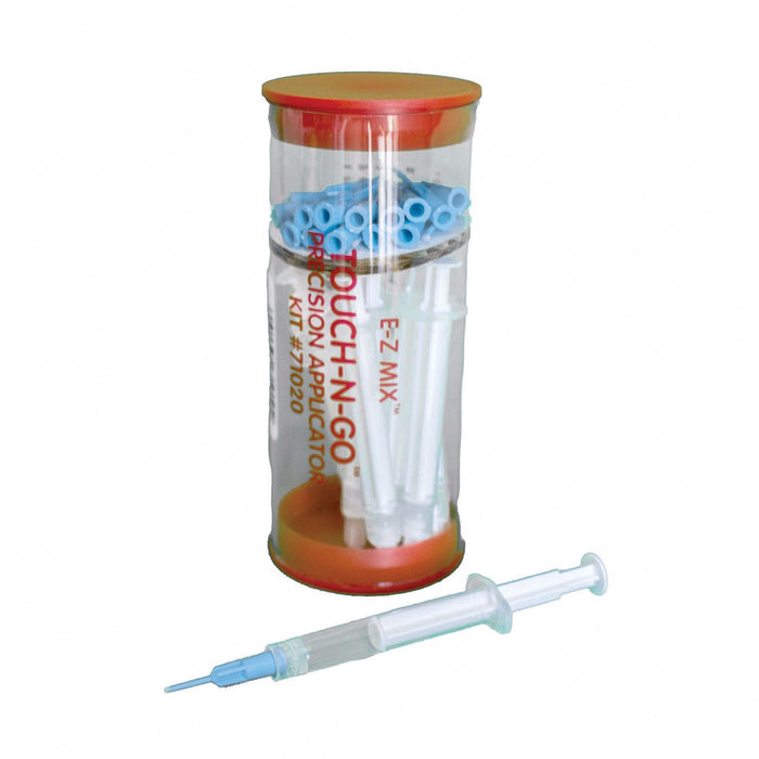 E-Z Mix 71020 Tough-N-Go Precision Applicator Consists of 10 Syringes and 20 Blue Tips โ view 2