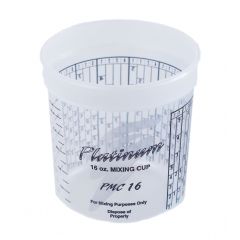 E-Z Mix® Platinum PMC16 Disposable Mixing Cup with PPG Ratios, 1 pt