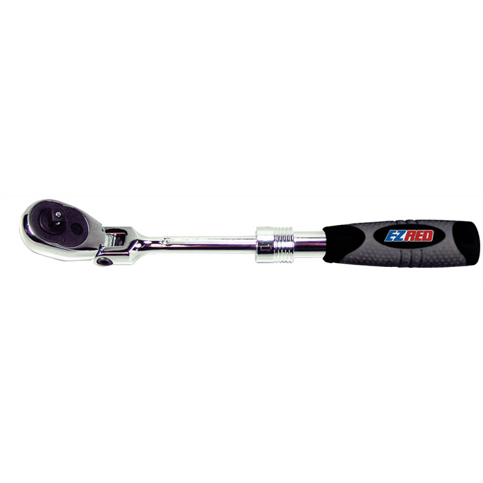 EZ RED PRODUCTS 1/4 inch Drive Extendable Flex Head Ratchet