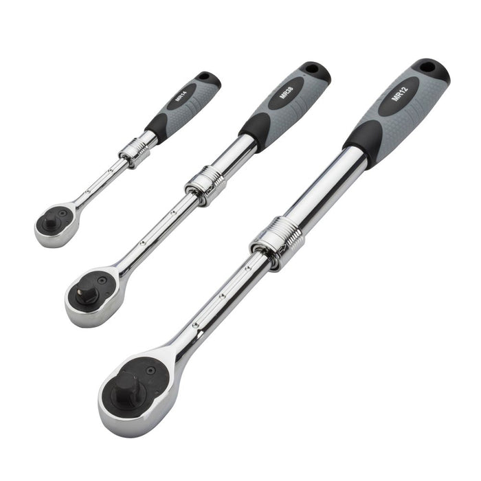 EZ RED PRODUCTS Extendable Ratchet Set; MR14, MR38, & MR12