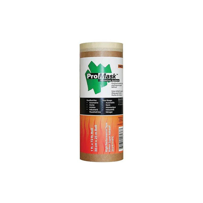 FBS (Finding Better Solutions) 48216 ProMask Refill Roll, 7 in W x 65 ft L, Crepe Paper โ view 2