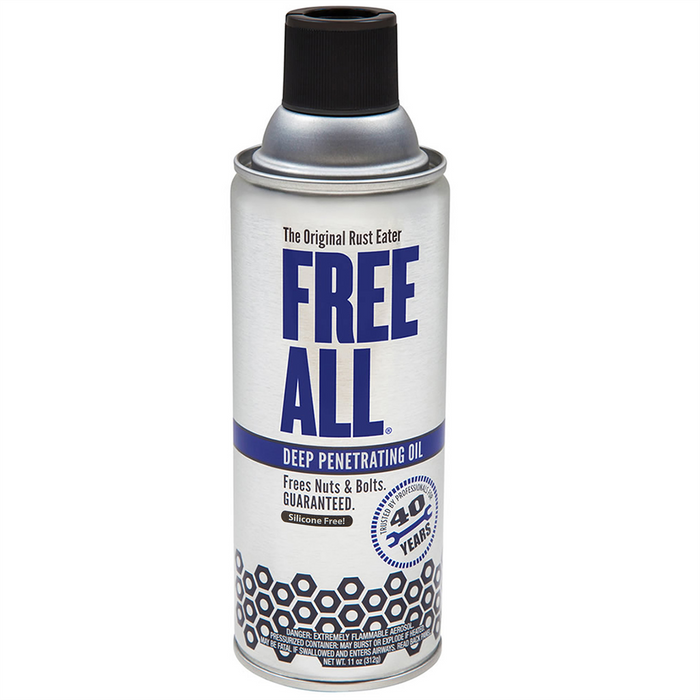 Tub o' Towels Gasoila Free All Re12 Deep Penetrating Oil, 11 Oz, Aerosol Can, Liquid, Clear,