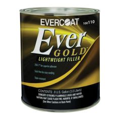 EVERCOAT® EverGold™ 100110 Lightweight Body Filler, 3 L Can, Yellow, Liquidy Paste