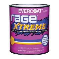 EVERCOAT® Rage® XTREME™ 100120 High Performance Premium Lightweight Body Filler, 1 gal Can, White, Paste