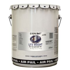 EVERCOAT® LITE WEIGHT® 100164 Lightweight Body Filler, 5 gal Pail-Air, Gray, Paste, Lightweight