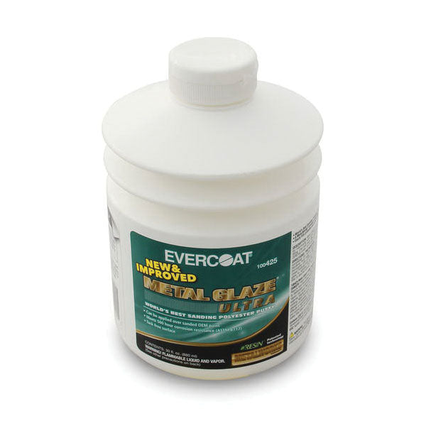 Evercoat 425 Metal Glaze Ultra Sanding Polyester Putty - 880 mL Green Liquid
