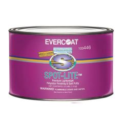 EVERCOAT® SPOT-LITE™ 100446 Lightweight Premium Polyester Finishing and Spot Putty, 0.5 gal Can, White, Paste