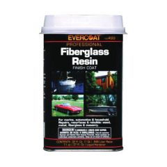 EVERCOAT® 100499 Fiberglass Auto Resin, 1 qt Can, Pink, Liquid