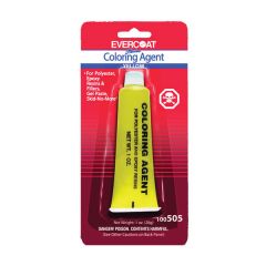 EVERCOAT® 100505 Color Agent, 1 oz Tube, Yellow, Liquid